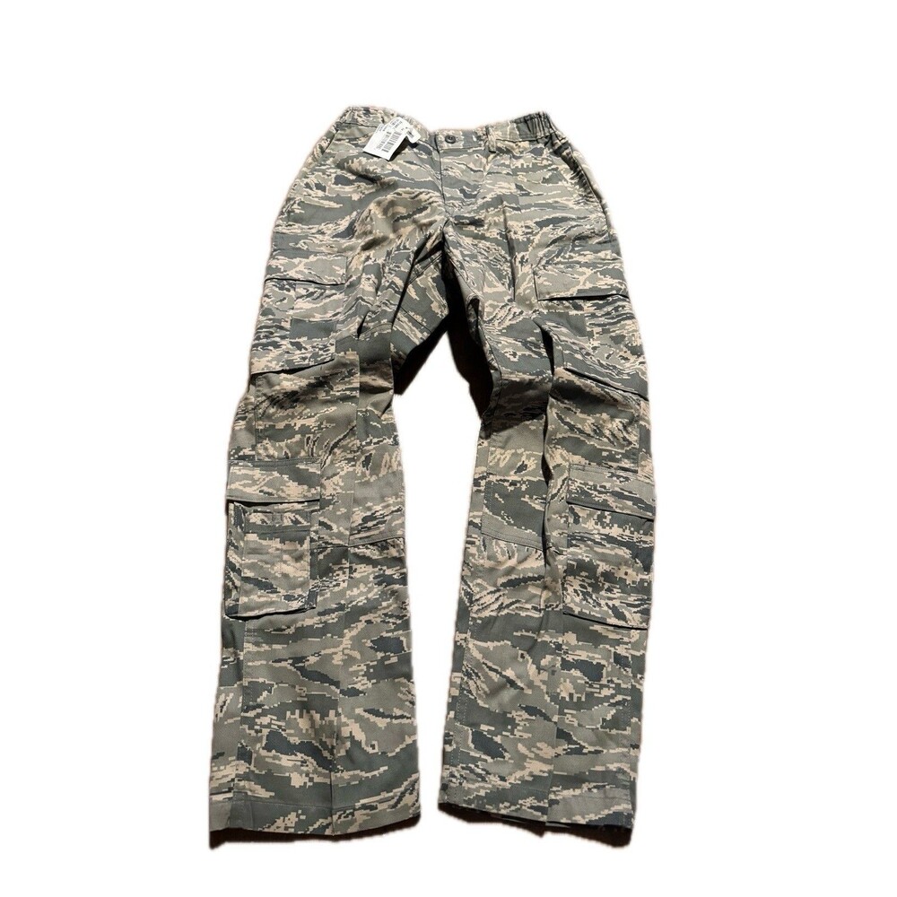 NWT US Military Air Force Digital Tiger Stripe Women Pant 14S Ripstop Camo Cargo